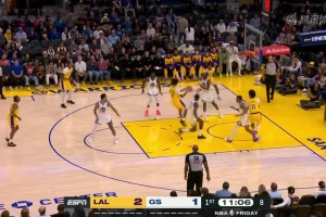 2024年10月19日 NBA季前赛 湖人VS勇士